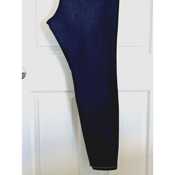 Lane Bryant GENIUS FIT Skinny Ankle Jeans, Size 18 (39x31) Dark Wash, Exc. Cond. - Picture 12 of 15
